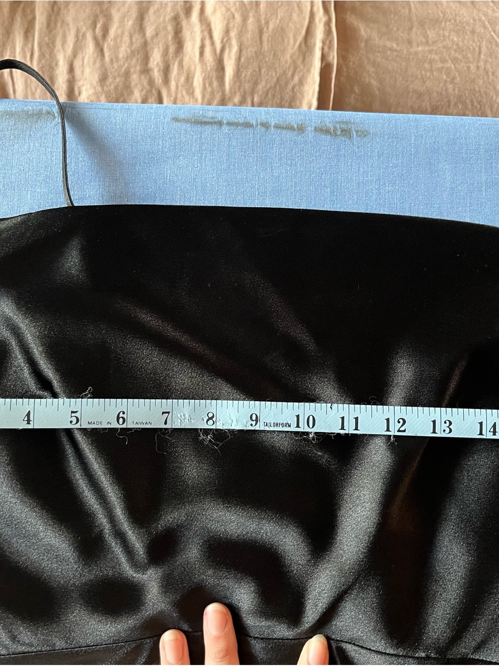 Birdy Grey Black Satin Dress with Cowl Neck - Picture 4 of 11
